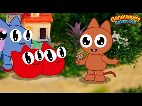 Genevieve's Playhouse - Three Little 'Piggies' Animated Cartoon