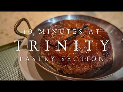 A Morning on the Pastry Section Trinity | Michelin *