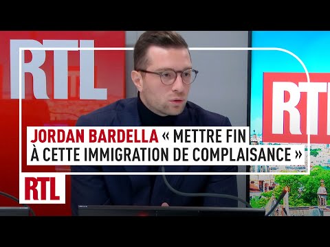 Le RN et l'accord franco-algérien : Jordan Bardella invité de Thomas Sotto sur RTL