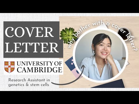 How to Write a Cover Letter for a Research Assistant Position | Biomedical Science Job Applications