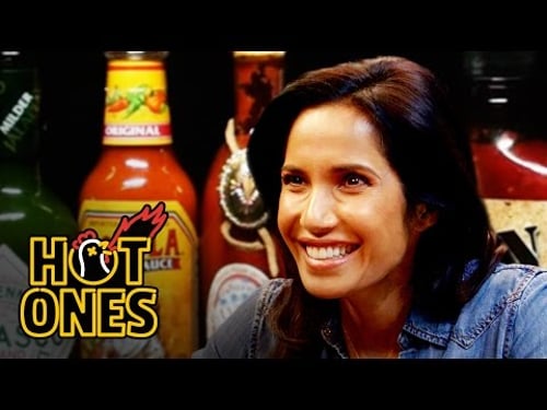 Padma Lakshmi Gracefully Destroys Spicy Wings | Hot Ones