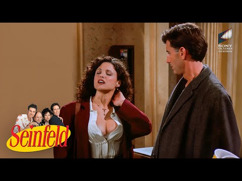 Elaine's Open Shirt & Jerry Cashes His Grandma's Checks | Seinfeld