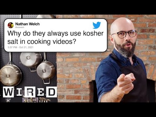 Babish Answers Cooking Questions From Twitter | Tech Support | WIRED