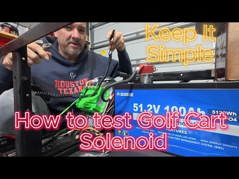 I Thought I Had TWO Bad Solenoids… Turns Out I Was the Problem (Golf Cart)