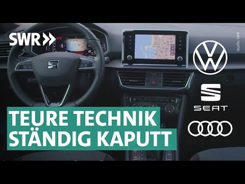 Probleme bei Seat, Skoda, Audi, VW: Wenn die Elektronik spinnt I Marktcheck SWR
