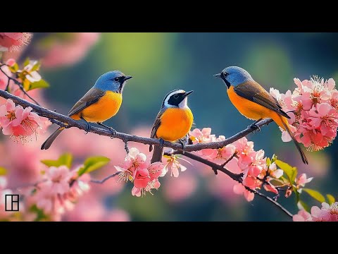 Relaxing Piano and Bird Sounds | Beautiful Nature Ambience for Meditation