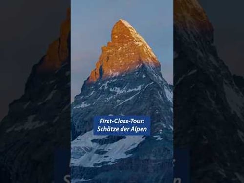 First-Class-Tour: Schätze der Alpen! #travel #lernidee #switzerland #shorts