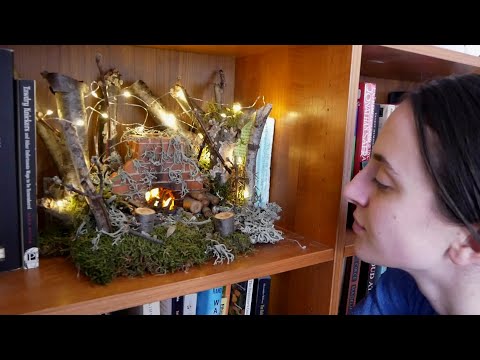Making a Magical Fairy Forest BOOK NOOK!