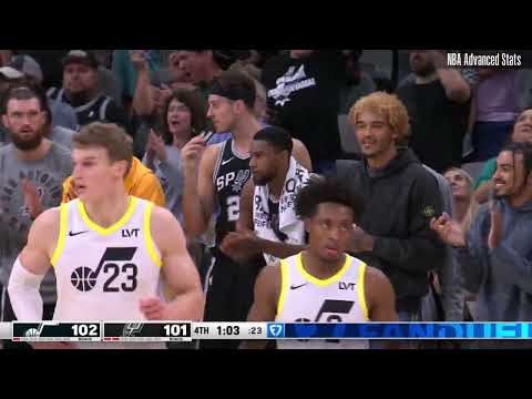 All Victor Wembanyama blocks in 24/25 season