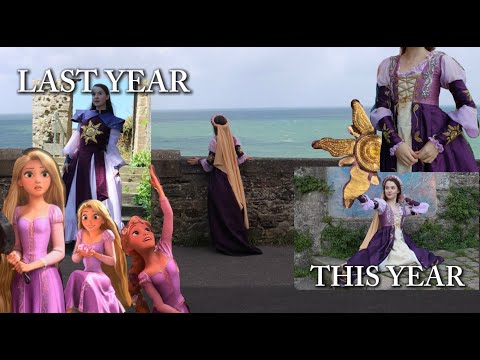 I made a renaissance rapunzel dress!