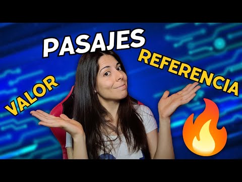 Pasajes por VALOR y REFERENCIA | Lógica de Programación⭐