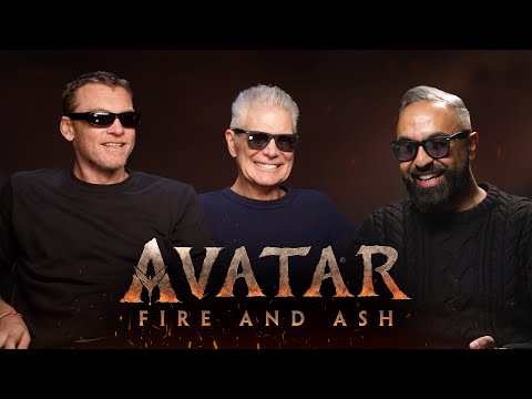 Avatar 3 - Sam Worthington & Stephen Lang talk to SuperSaf about Fire & Ash