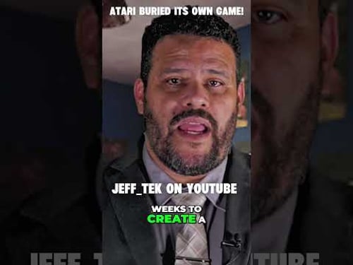 Atari buried its own game #techfails #gaming #retrogaming #technews #fail #atari #classicgaming