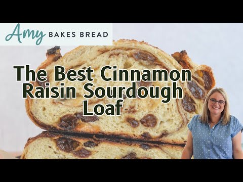 The Best Cinnamon Raisin Sourdough Loaf