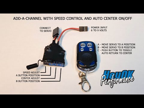 Add A Channel with Speed Control and Auto Center On Off