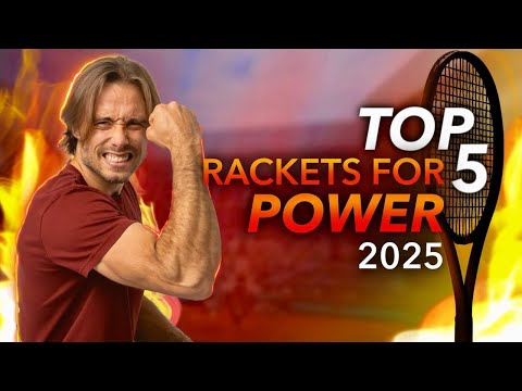 Top 5 Most Powerful Rackets of 2025 by Gladiators