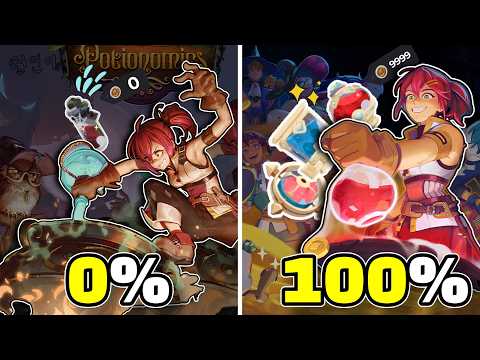 판타지 세계에서 하루종일 장사 하는 게임 포셔노믹스(Potionomics) 100% 클리어 해봤습니다