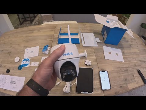 Reolink Argus PT Camera - Unboxing, Set Up and Use