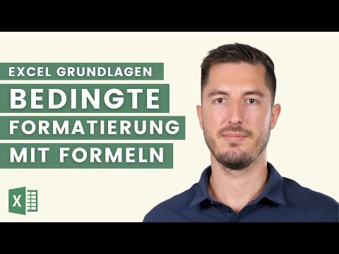Bedingte Formatierung mit Formeln um Zellen oder Reihen dynamisch hervorzuheben | Excel Tutorial