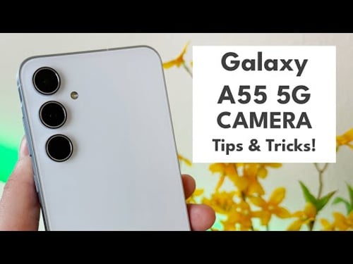 Samsung Galaxy A55 5G - Camera Tips, Tricks, and Cool Features!