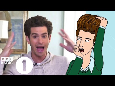 "I'm a gif!" 😂 Andrew Garfield on Bojack Horseman, Tammy Faye and improvised Spider-Man lines