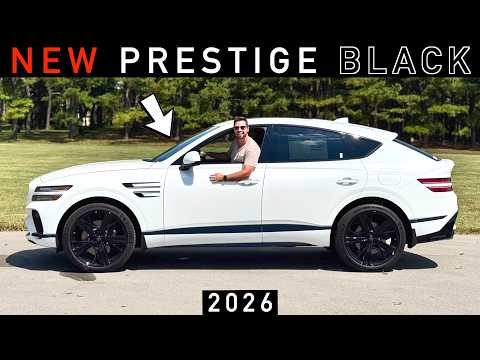 2026 Genesis GV80 Coupe -- This Flagship goes to the Dark Side for 2026! ($92,000)