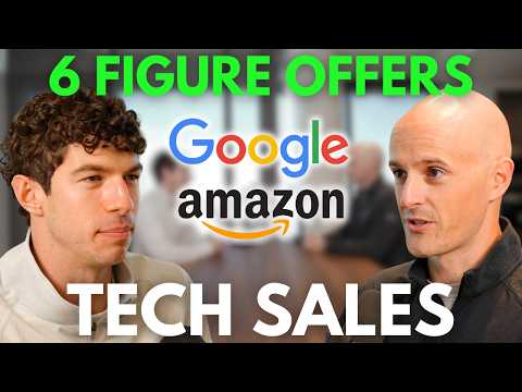 How this 23 Year Old Got Tech Sales Job Offers from Google, Amazon, and More