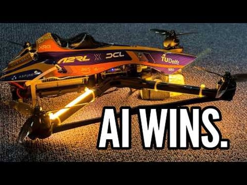 WORLD RECORD - AI Beats Champion Fpv Racers ‼️ 🚨 #ainews