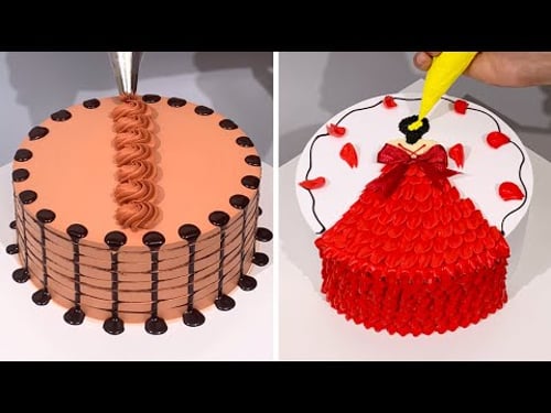 TOP 10 Beautiful Cake Decorating Tutorials For Girls | Amazing Chocolate Cake Decorating Ideas