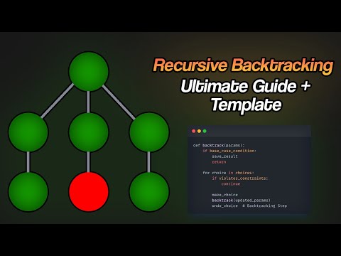 Solve ANY Backtracking Problem on Leetcode (Template + Explanation)