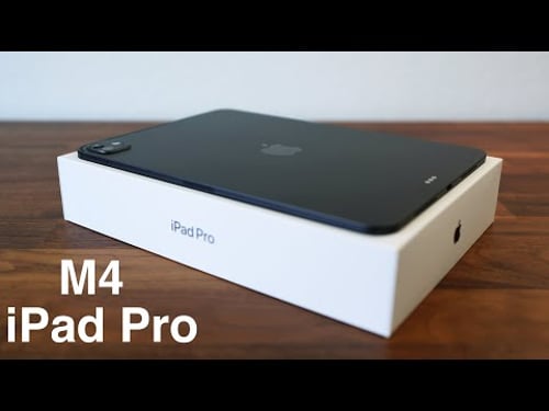 iPad Pro M4 with Nano-texture Glass Unboxing