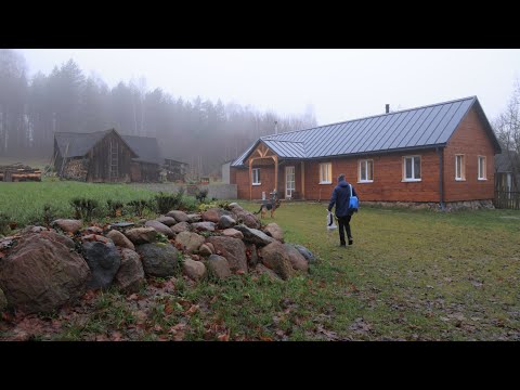 A cozy family day in the Village. Baked Chicken with a kilo of salt. Kitchen update