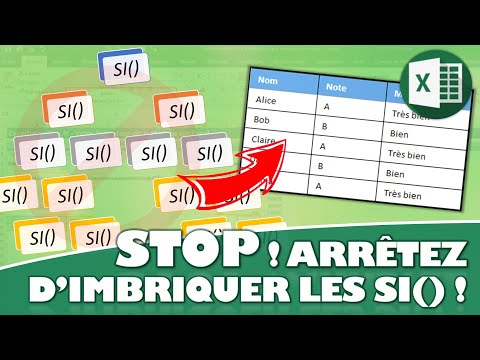 Arrêtez d'imbriquer des fonctions SI() sur Excel ! Découvrez SI.MULTIPLE() et SI.CONDITIONS()