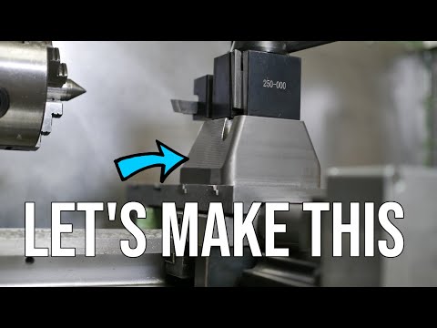 Solid tool post mount - CNC'ing the 7x12 Mini Lathe - Epsiode 28 || RotarySMP