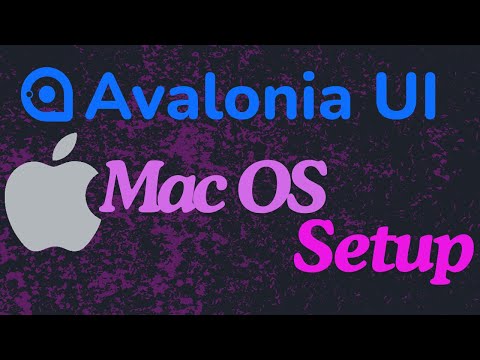 Mac Os - Avalonia Setup and Create Your First Application Using VS Code | c# | Install Avalonia