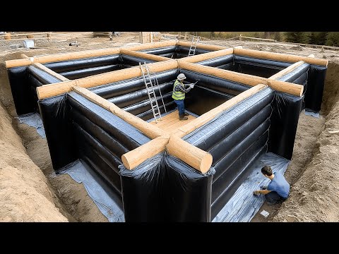 Family Build Their Dream Log House in Alaska | Start to Finish by @Montana Haven