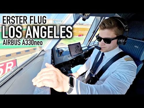 Mein erster Flug nach Los Angeles! Komplette Vorbereitung! A330 Cockpit POV | AeroNewsGermany
