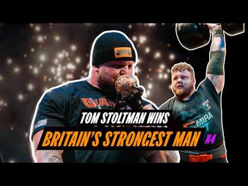 TOM STOLTMAN WINS BRITAINโS STRONGEST MAN 2026 (4x CHAMPION!)