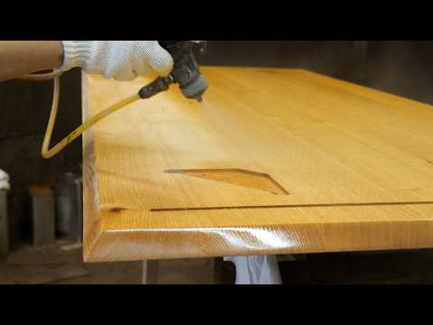 Dining Table Manufacturing Process! Furniture Factory in Japan