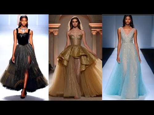 Stunning Evening Gowns Runway Show 2026