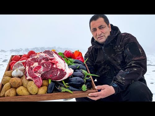 ROASTED BEEF IN A CREAMY SAUCE WITH TENDER POTATOES AND VEGETABLES! RELAXING COOKING