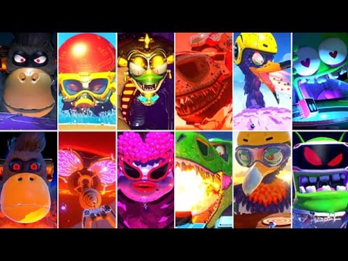 ASTRO BOT Series All World Bosses Comparison (No Damage) | GOTY 2024