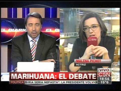 C5N - MARIHUANA, EL DEBATE: MALENA PICHOT