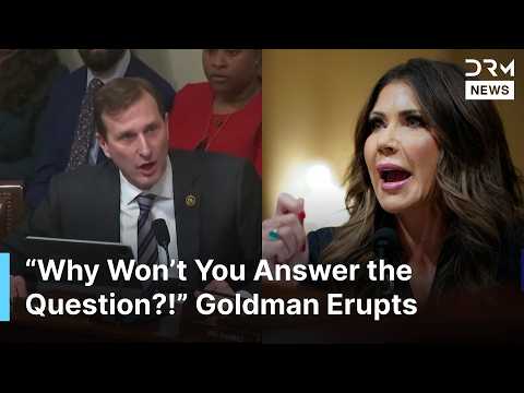 Dan Goldman SHREDS Kristi Noem Over Illegal Deportations and ICE Violence in Fiery Hearing | AC1G