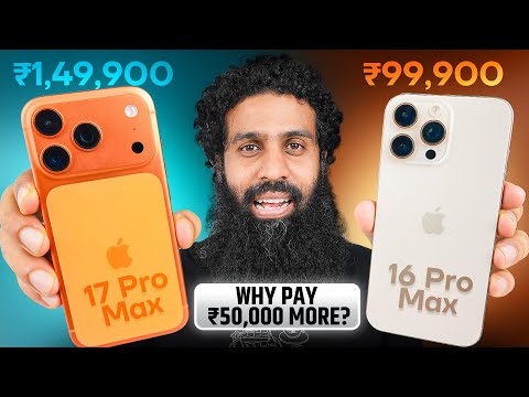 iPhone 17 Pro Max vs 16 Pro Max Full Comparison & Camera Test | Great Indian Festival