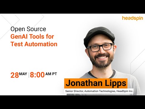 Open source GenAI tools for Test Automation | On-Demand Webinar