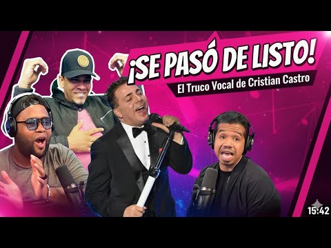 CRISTIAN CASTRO EN SU MEJOR VERSIÓN VOCAL Y ES POR ESTOS TRUCOS | REACCIÓN Y ANÁLISIS