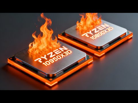 Ryzen 10950X3D & 10800X3D Are Absolute MONSTERS!