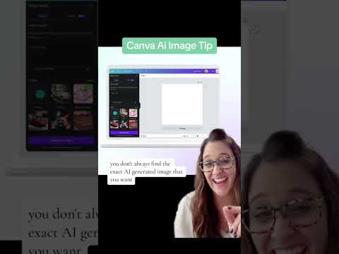 Generating #ai images in #canva
