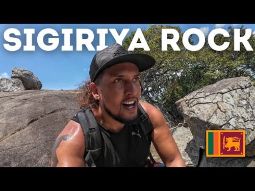 The BEST View of Sigiriyas Lion Rock 🇱🇰 Pidurangala Rock – Sri Lanka